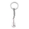 Electric Guitar Keychain Music Charm Graduation Memento Key Ring 28mm