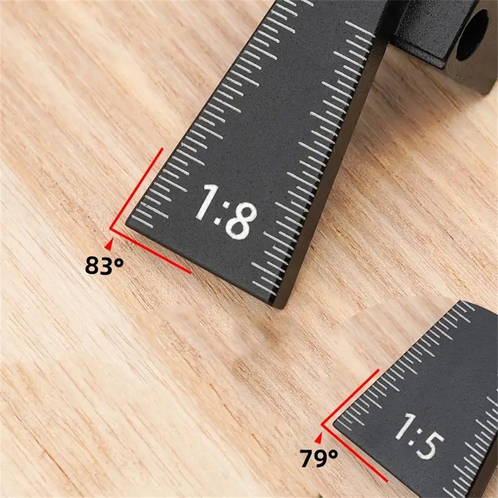 Dovetail Marker Scriber Woodworking Joint Gauge Hole Locator 1:5 & 1:8 Jigs Templates Woodworking Tool Parts