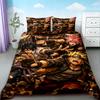 Duvet Cover Naruto Set Anime Print Pillowcase Quilt Cover Bedding Bag Set Queen King Size Digital Printing Kids Best Gifts