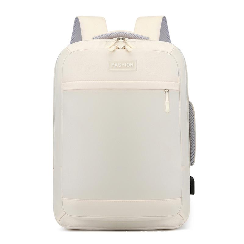 

Unisex High-Capacity Lightweight Outdoor Backpack - Durable, Scratch-Resistant, and Easy to Carry вершковий/білий