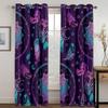 Room Darkening Window Curtain Thermal Blackout Curtain for Bedroom Living Room Darkening Drapes  Cortinas Para La Sala