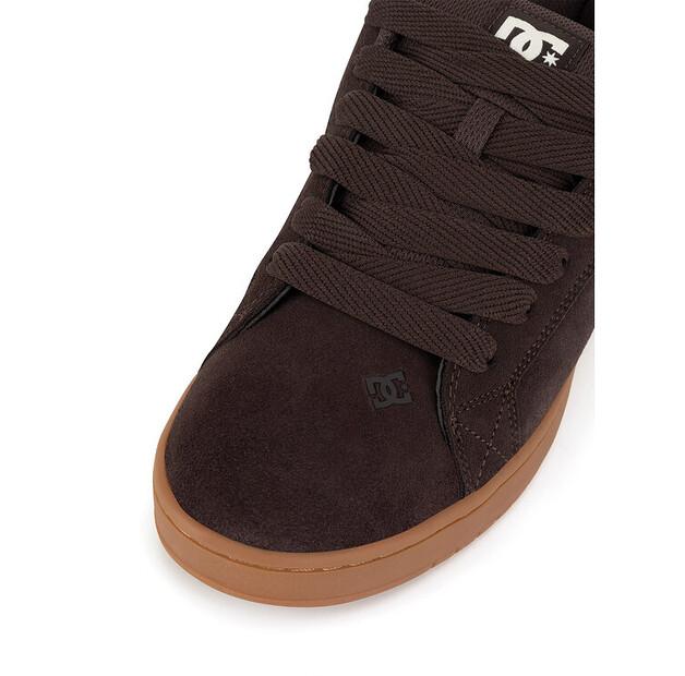 Мужские кроссовки DC Court graffik se 01665200 коричневые