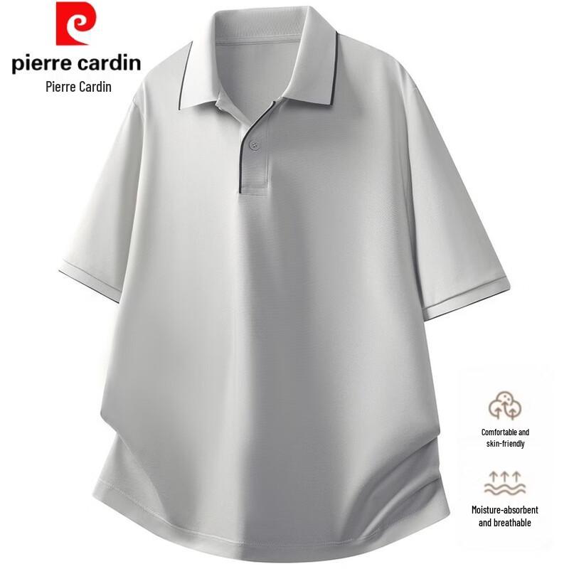 Pierre Cardin Men's Cooling Cotton Short Sleeve Polo Shirt