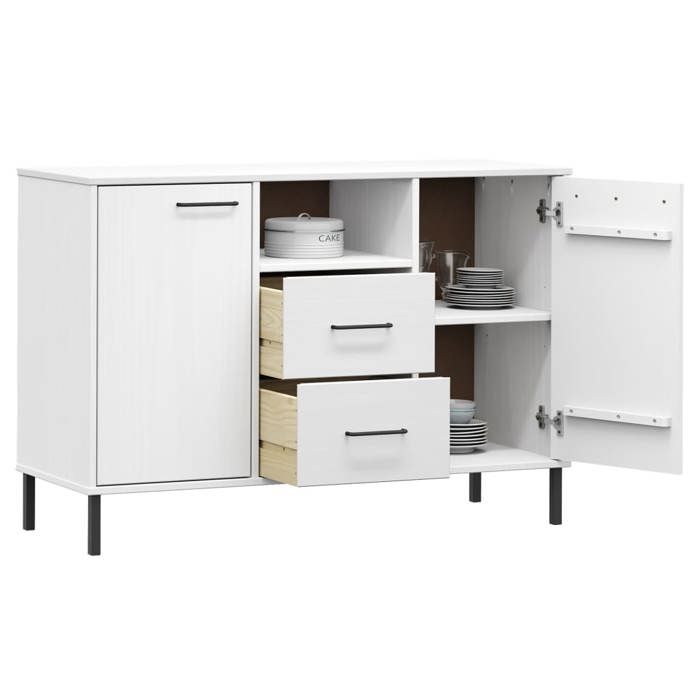 VidaXL Buffet with Legs, Sideboard with Storage, Cupboard with Compartments and Drawers, Living Room Furniture, 351020