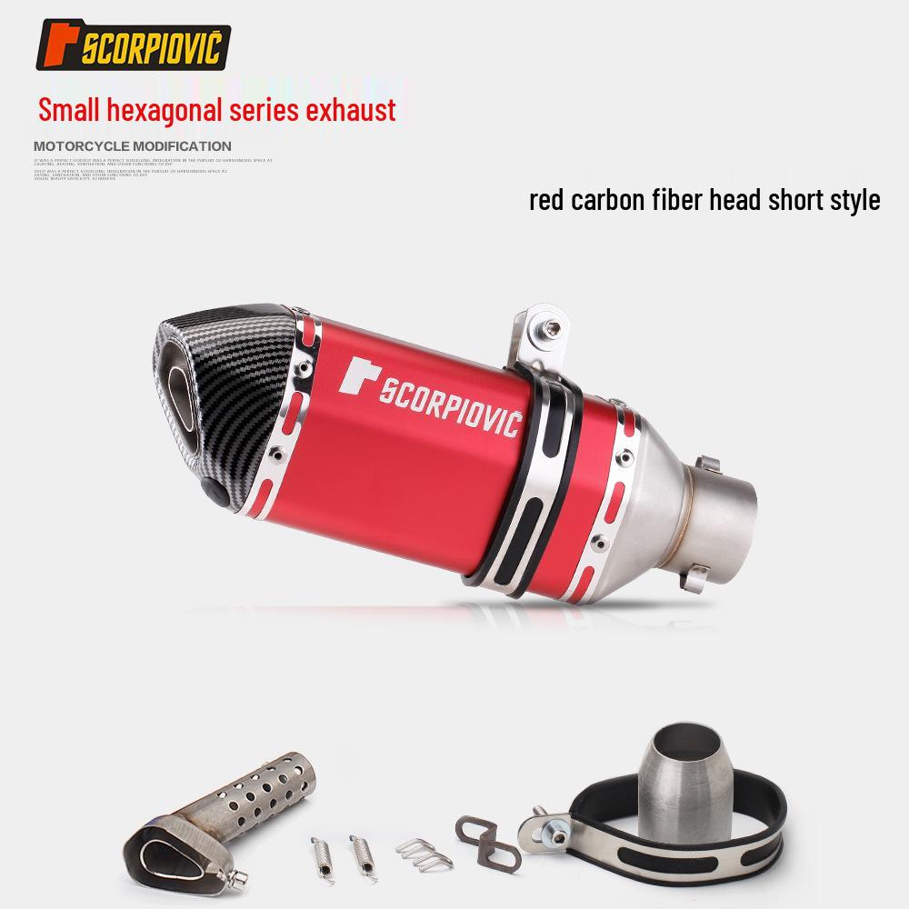 

Модификация выхлопной трубы для Z900, Ninja 400, R3, Hurricane 302, CFMOTO 250SR (Маленький шестиугольный)