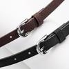 Luxury Design Business Waist Belt Casual Waistband Trendy Suede Leather Belt  For Women