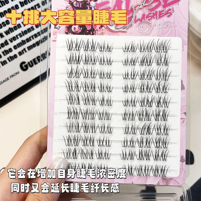 LuxeFlutter - Natural Multipack False Eyelashes Cluster