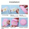 3/6/9/12 PCS Solid Deodorizing Tablets Adhesive Air Freshener Indoor Circular Aromatherapy Box