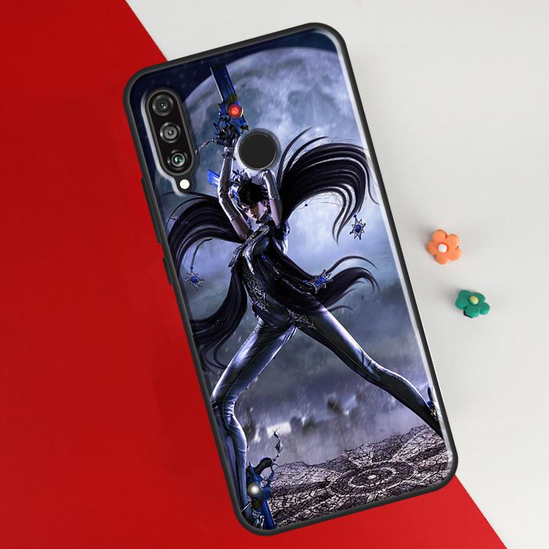 Bayonetta Cover For Huawei P30 Pro P50 P20 P40 Lite P Smart 2021 Nova 5T Case For Honor 50 8X 10i