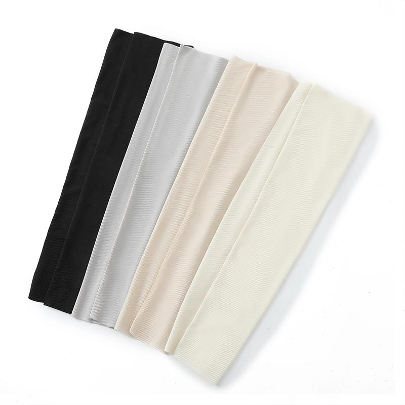 Summer Unisex Thin Ice Silk Dew Finger Short Gloves For Outdoor Driving Cycling Sun Protection Half Finger Elastic Elbow Sleeves