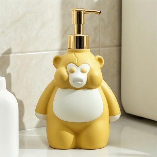 250ml Hand Sanitizer Dispensing Bottle Orangutan Design Liquid Soap Bottle Large