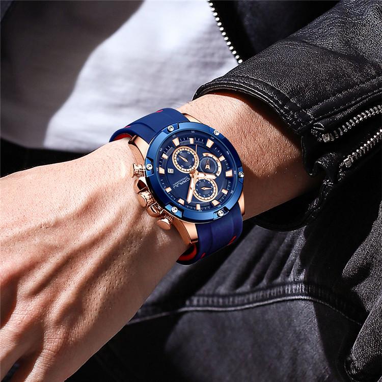 CRRJU-2298 New Men's Watch Casual Personality Watch Fashion Popular Student Watch