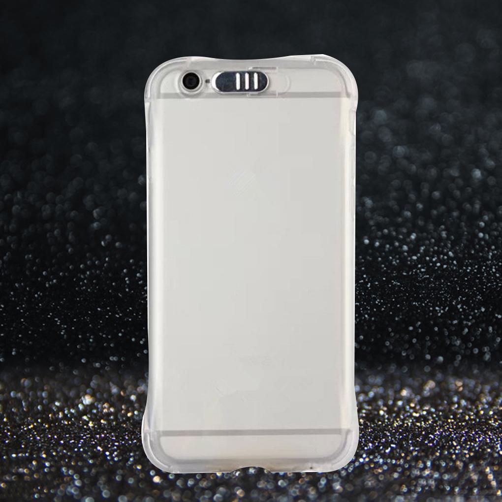 LED Flashing Shockproof Clear Case Light Up Soft Cover X 6 7 8 Plus