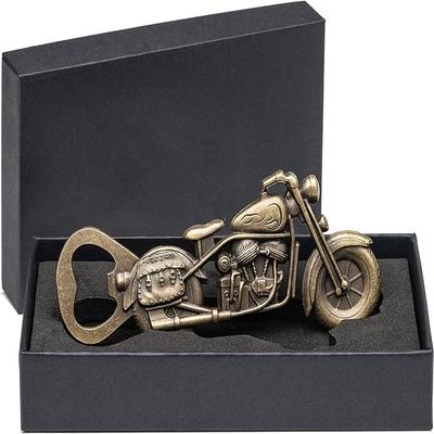 Unique Motorcycle Beer Gifts for Men Vintage Motorcycle Bottle Opener, Fathers Day Gift Birthday Christmas Gift for Him Dad Husband