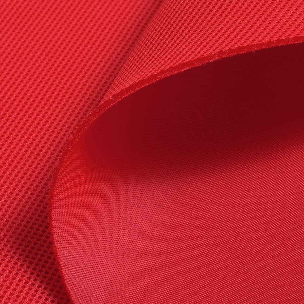 COLORFUL TEXTILE MARKET Double Double Russell 110cm X D0002020 Russell/Red Fabric, 200cm,