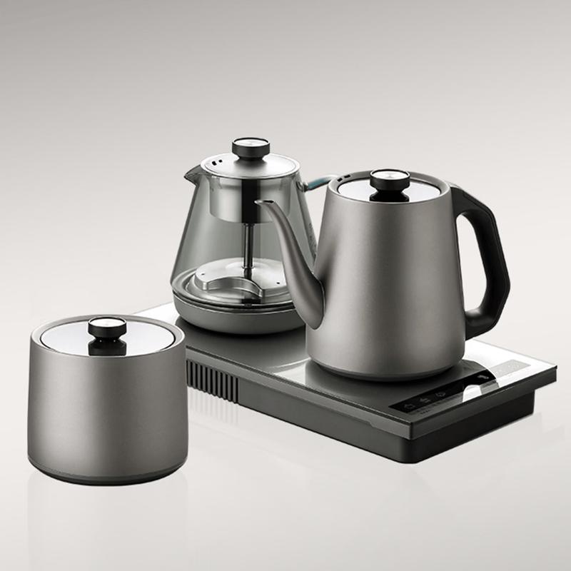 Wu Tuo Automatic Water Pumping Double Stove Kettle & Teapot Set