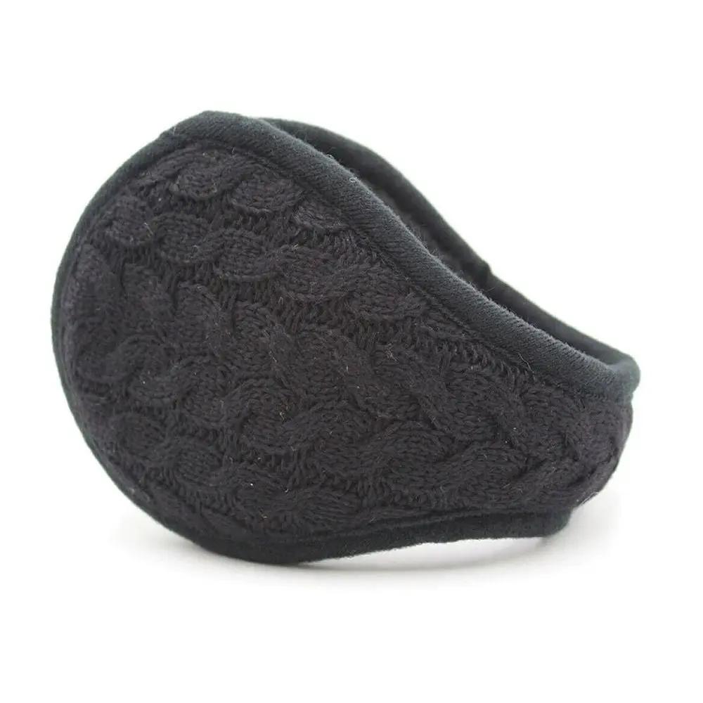 For Men Women Winter Ear Muffs Soft Fleece Plush Earmuffs Behind Band Head Ear Warmers Ear Cover Cosy Plush Outdoor Ear Muffs
