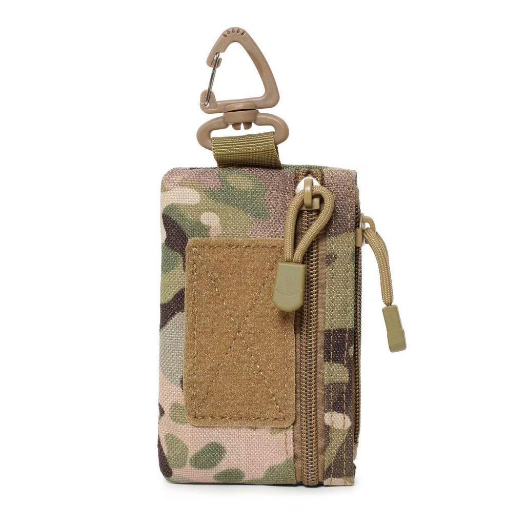 Taktische Tasche Mini-Geldbörse Karten-Schlüsselhalter Tasche Gürtel Hüfttasche Wander-Jagdtasche Outdoor-Sport Münzbeutel Multifunktionale Tasche