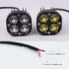 Waterproof Motorcycle Work Light White/Yellow Light Car Fog Lamp Driving Moto Spotlights  Car