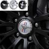 4 Stück 68mm Auto Radnabenkappen Abzeichen Auto Reifen Radkappe Zubehör für Ford Mustang Focus Fiesta Mondeo Kuga Ranger Shelby