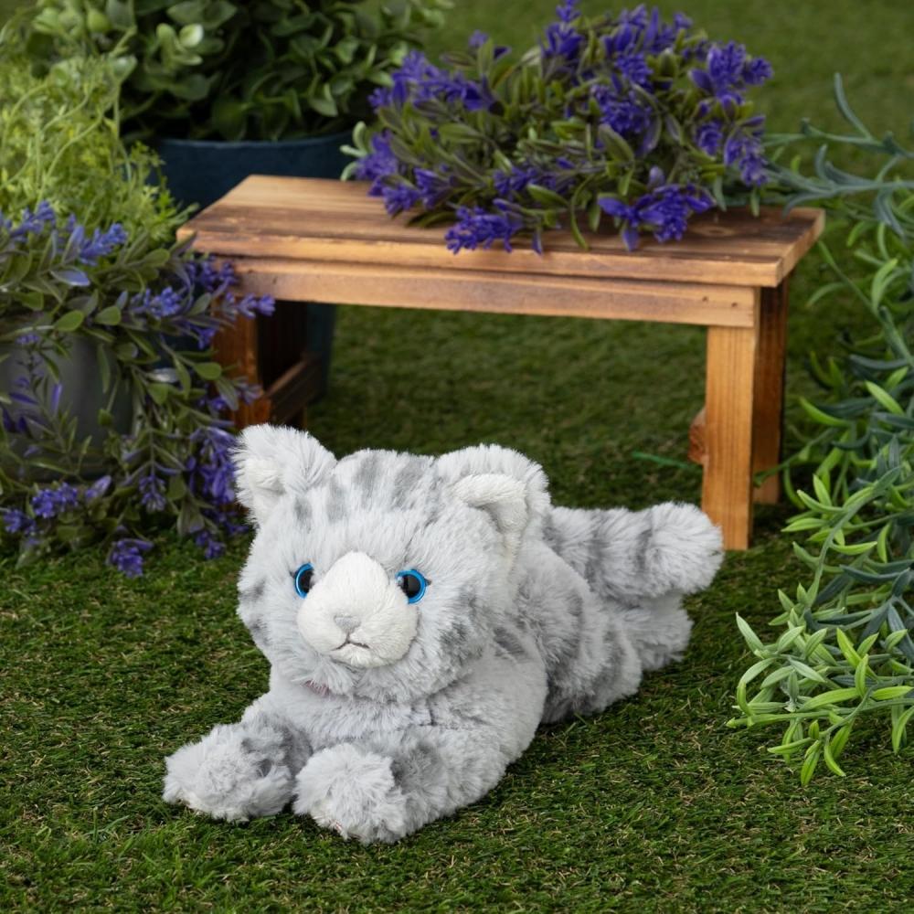 Sunlemon Cat Plush Gy Gray 11x29x12cm P 8012