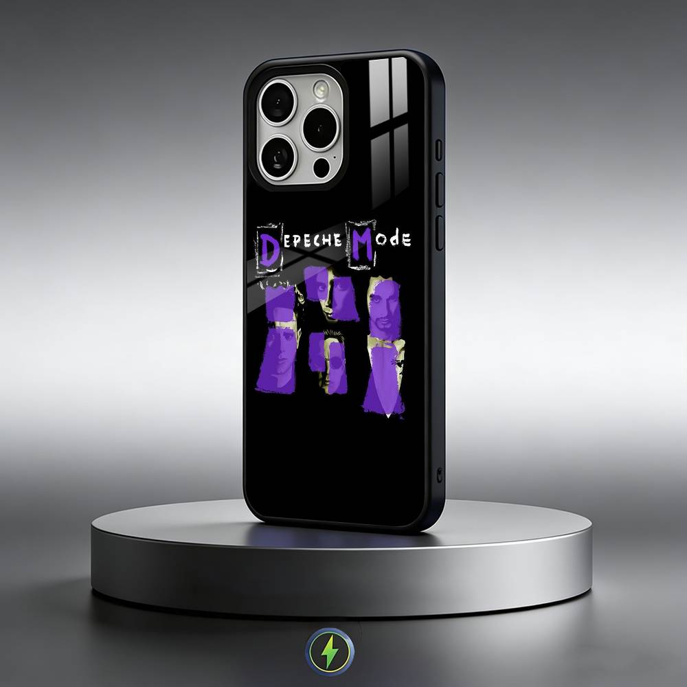 D-Depeche Mode Band Phone Case For iPhone17,16,15,14,13,12,11 Plus,Pro Max Magnetic For Magsafe Wireless Charging
