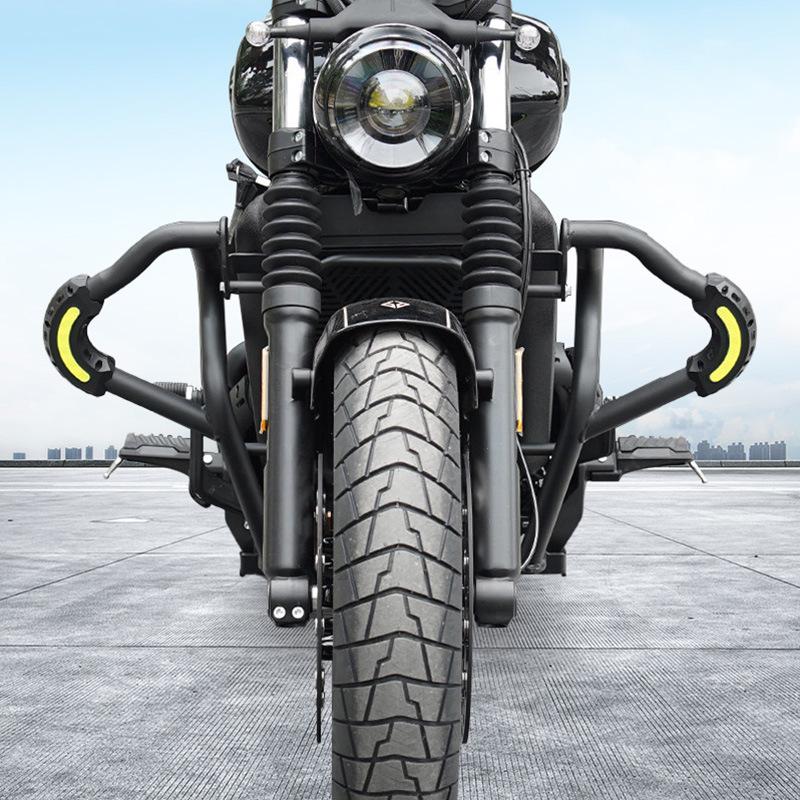 Benda Black Flag 600 Motorcycle Carbon Steel Front Bumper Guard