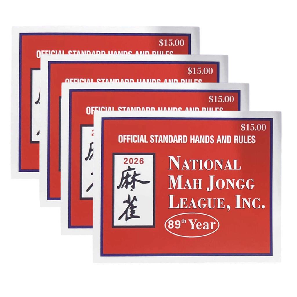 Mahjong-Karte 2026 Offizielle Überarbeitung – Mahjong-Karten in Großdruck 2026, Einfach zu Mahjong-Karte für Enthusiasten, 2026 Mahjong-Karten Offiziell Groß