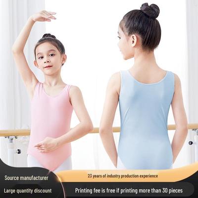 Meisjes Ballet Danskleding Turnpakje met Voering - Kinderen Oefen- & Uitvoeringskostuum