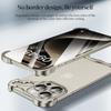 Metal Rimless Phone Case for Iphone 13 14 15 Pro Max Plus Aluminum Alien Titanium Alloy Bumper Cover for Apple Iphone 13 14 15 Promax