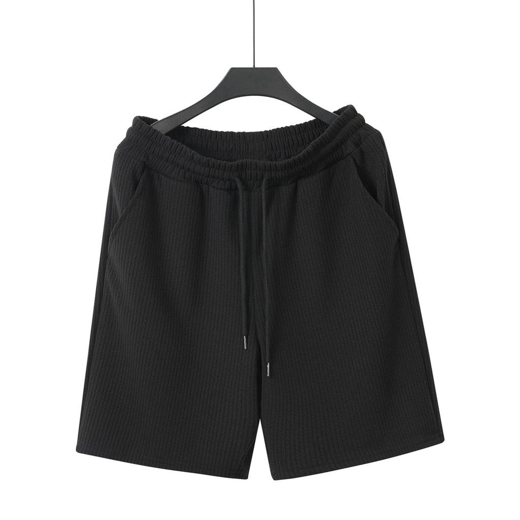 Mens Summer Jacquard Loose Casual Sports Beach Shorts