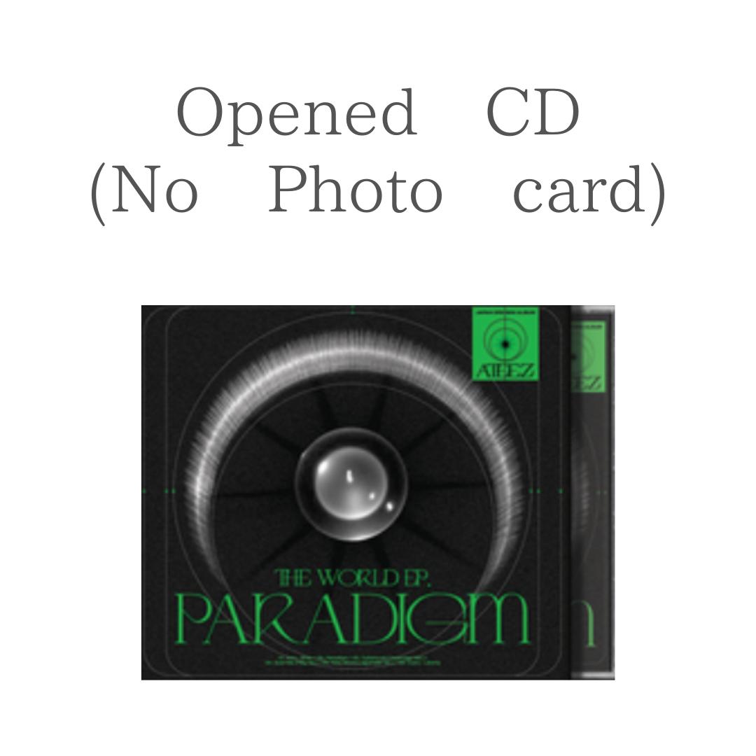 ATEEZ THE WORLD EP . ПАРАДИГМА CD (Открытый, Без фотокарточки) СТАНДАРТНАЯ ОГРАНИЧЕННАЯ СОЛЬНАЯ версия. LIMITED ver.