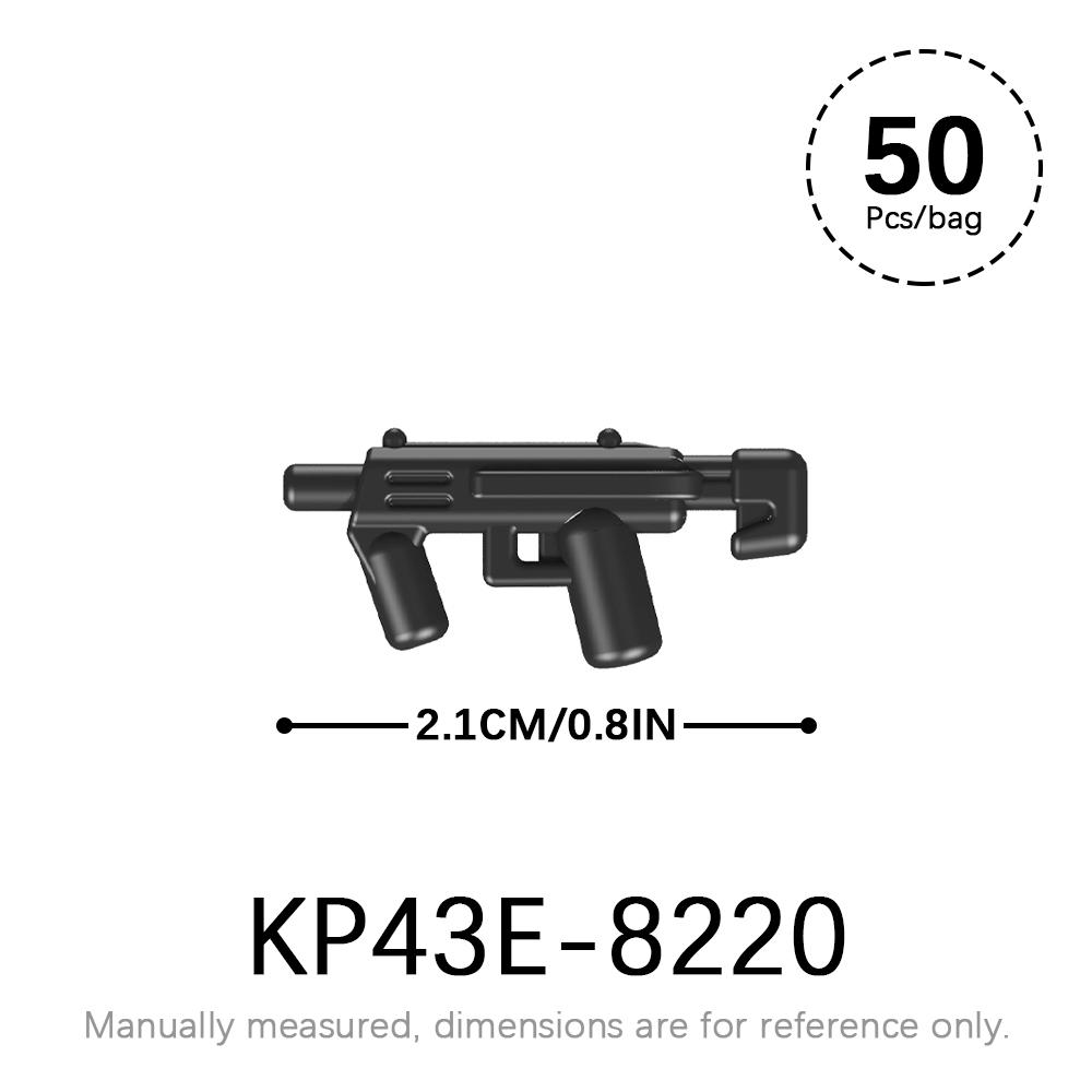 50pcs/lot Military Weapons Set SWAT WW2 Action Figures Parts MOC Bricks Star WW2 Corps Gun Accessories Building Blocks Kids Toys