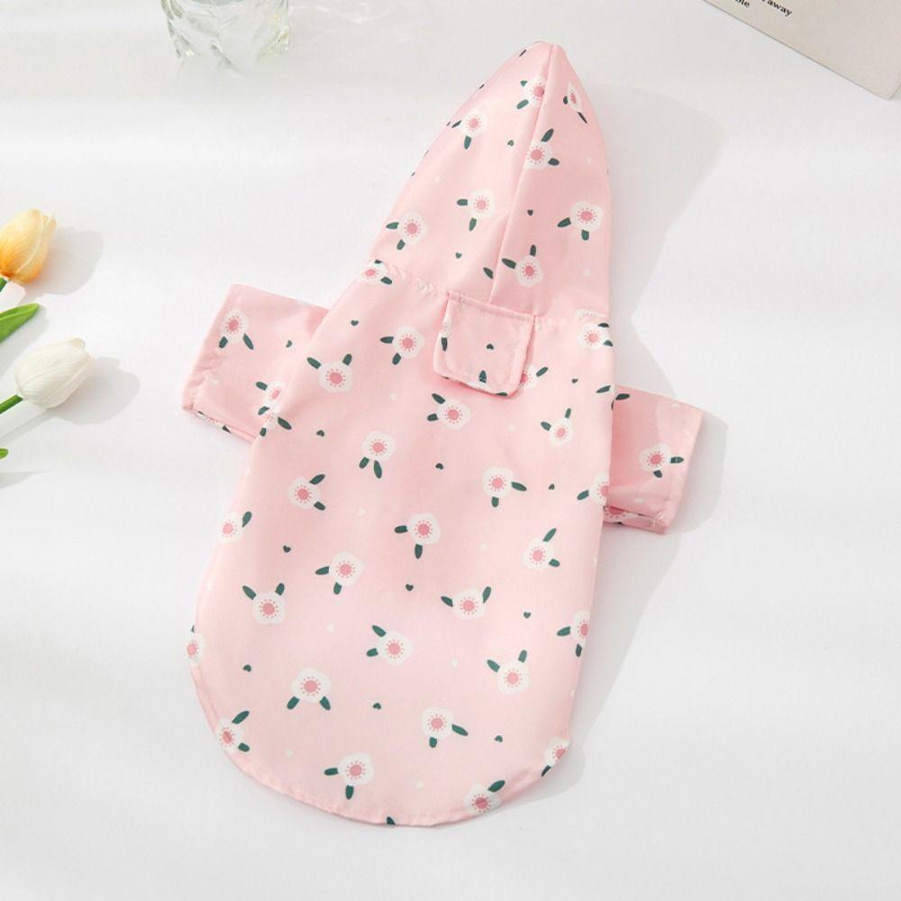 Outdoor Dog Raincoat Waterproof Rainwear Hood Fashion Pet Supplies  Schnauzer