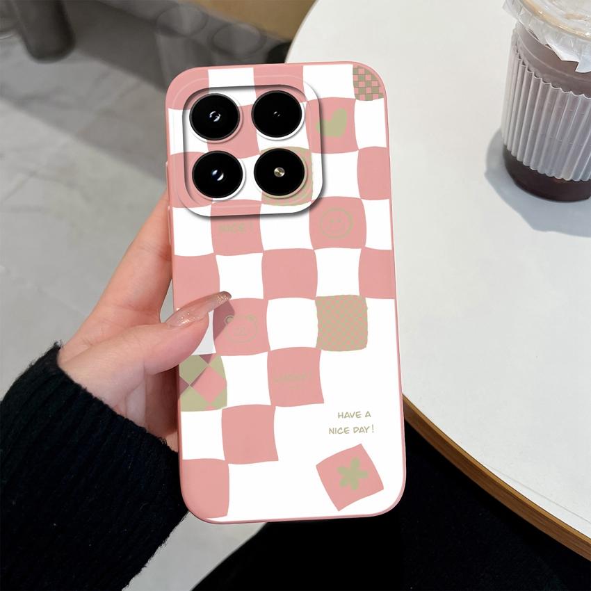 

Для Xiaomi 17 Pro 14T 15 15T Poco M7 M8 F7 F8 C71 C75 Чохол Модний Клітинний Малюнок Рідкий Силікон Захист Камери Протиковзкий Захисний Чохол Для Оболонки Xiaomi Xiaomi Poco C75 4G