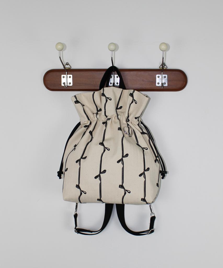 A By A Black Ribbon Core Mini Backpack