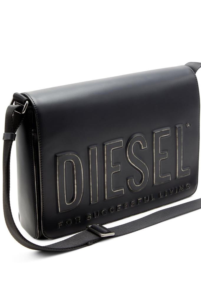 [DIESEL] Men's Messenger Bag S DSL 3D MESSENGER S X X10234P8078 UNI Black HA578