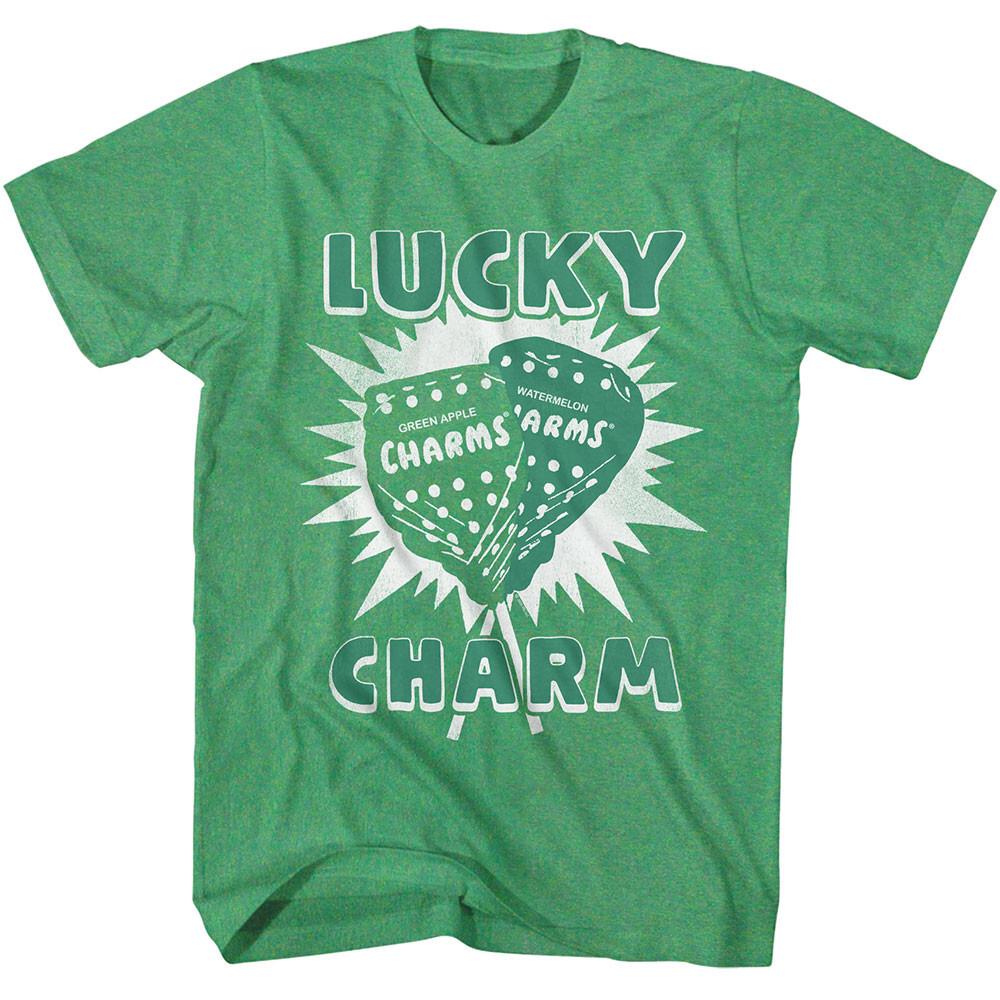 Tootsie Roll Charms Blow Pops St Patricks Lucky Charm Men T Shirt S