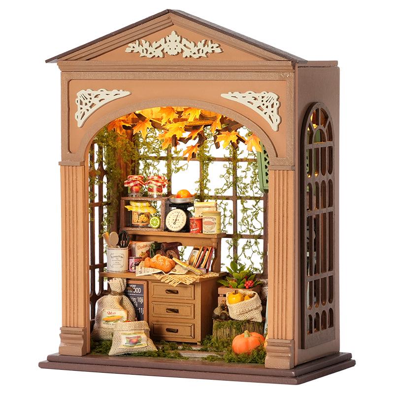 DIY 3D Smart Toy House: Handmade Model Cabin Ornament