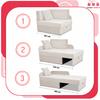Denis Children's Corner Sofa Bed Extendable Container Children's Bed Mattress Kubuś