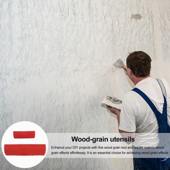 Wood Grain Tool Ergonomic Design Compact Portable Easy to Use