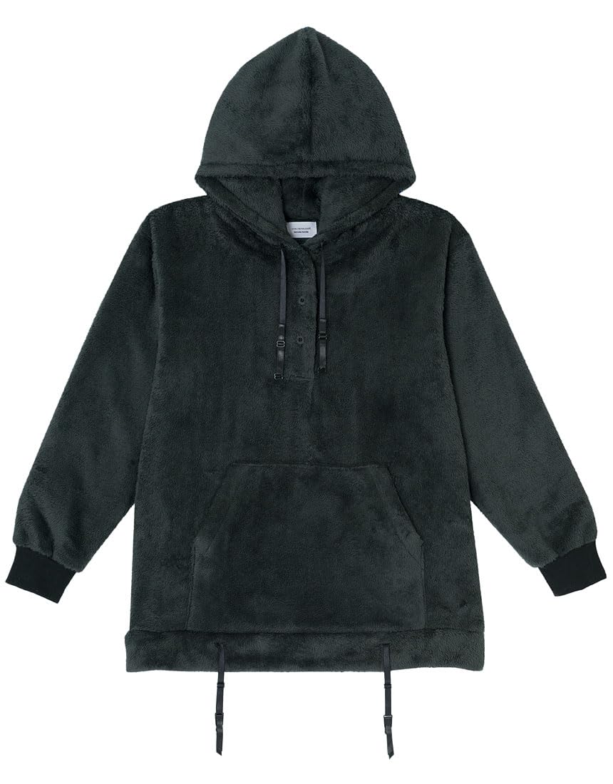 

Nightgown Fluffy Hoodie BL [Unnana Cool] Women s