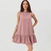 Fashionable Sleeveless Dress Loose-fitting Short Summer Style Elegant A-line Skirt