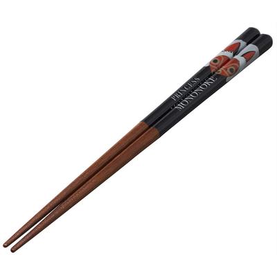 Skater Lacquered Princess Mononoke Studio Ghibli Chopsticks, 21cm, Mask, ANN4SQ-A