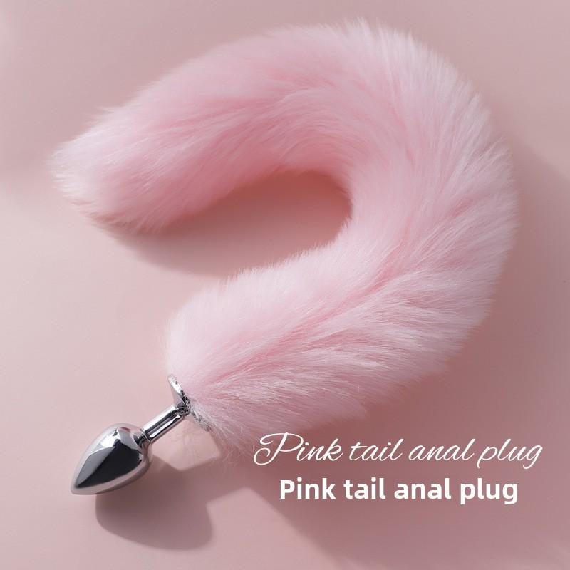 Mini Dopuri Anale Coadă de Vulpe Dopuri Anale Dilatare Anală Dispozitive de Tortură SM Condiționare Erotică Pedeapsă Dopuri Anale Produse pentru Adulți