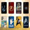 Classic S-Star T-Trek S-Ships Phone Case For Samsung S25,24,21,22,23,30,Ultra,20,Plus,Fe,Lite,Note Soft Black Cover