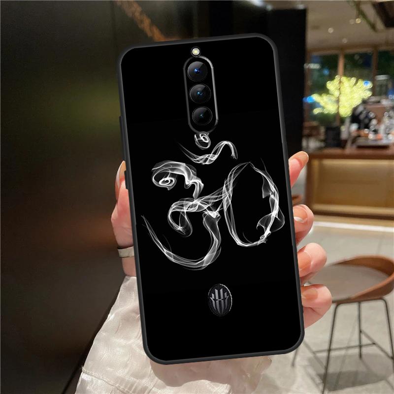 Aum Om Yoga Symbol Fitness Gym Case For ZTE Nubia Red Magic 11 10 8 8S 9 9S 10S Pro Plus 6 7 6S 7S For RedMagic 10 Air Cover