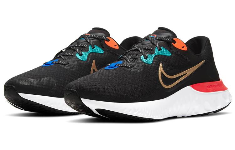 Nike Renew Run 2 Black Bright Crimson DJ0033-061