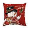 Christmas Pillowcases  Holiday Decorations  Living Room Sofa Cushion Covers  Bedroom Pillow Covers(Without Pillow Core)