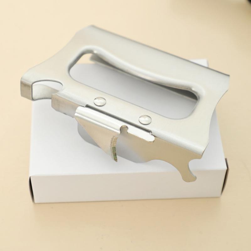 Stainless Steel Multi-Functional Manual Opener for Cans, Bottles, Ketchup, Coconut Milk Lids